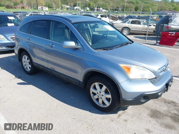 2008 Honda CR-V EX-L with VIN JHLRE487X8C030170, listed as a IAAI auction lot 42058336 with 213,798 mi miles. Bid and sale history available at carsss.com. Image 1.