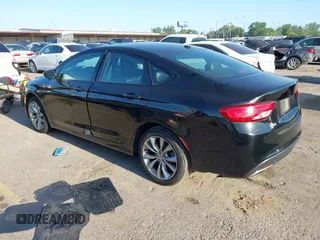 2015 Chrysler 200 S with VIN 1C3CCCBB8FN696188, listed as a IAAI auction lot 41978934 with 107,512 mi miles and . Bid and sale history available at DreamBid. Image 3.
