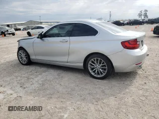 2015 BMW 2 Series 228i with VIN WBA1F5C52FV257533, listed as a Copart auction lot 46642323 with 72,298 mi miles. Bid and sale history available at carsss.com. Image 2.