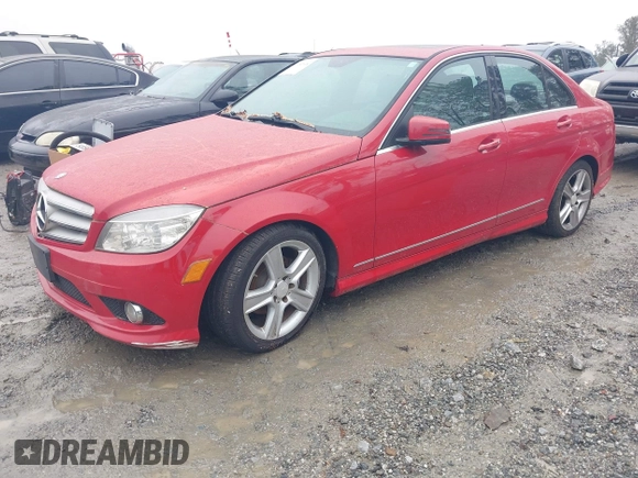 2010 Mercedes-Benz C 300 Sport with VIN WDDGF8BB5AR088086, listed as a IAAI auction lot 41982638 with 176,526 mi miles and . Bid and sale history available at carsss.com. Image 2.