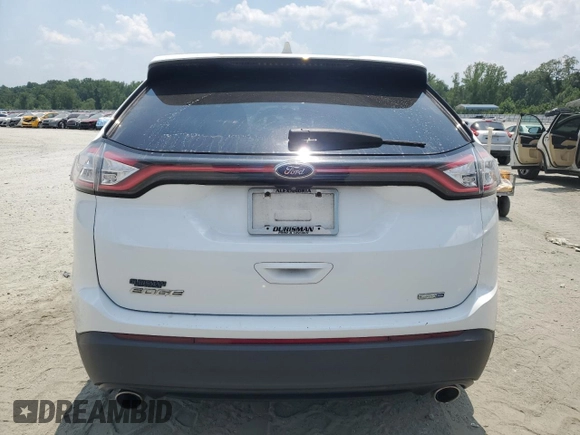 2017 Ford Edge SE with VIN 2FMPK4G9XHBB50997, listed as a Copart auction lot 62468605 with 83,138 mi miles and Clean title. Bid and sale history available at DreamBid. Image 6.