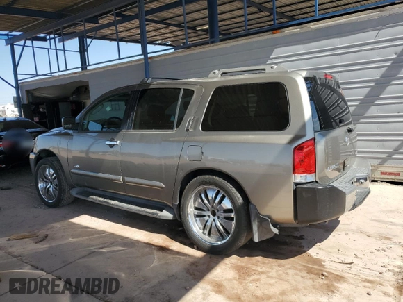 2006 Nissan Armada LE z VIN 5N1AA08A16N735303, wystawiony jako Copart lot #48530375 z przebiegiem 205 052 mil mil oraz Szkoda całkowita • Salvage title. Historia ofert i sprzedaży dostępna na DreamBid. Obrazek 2.