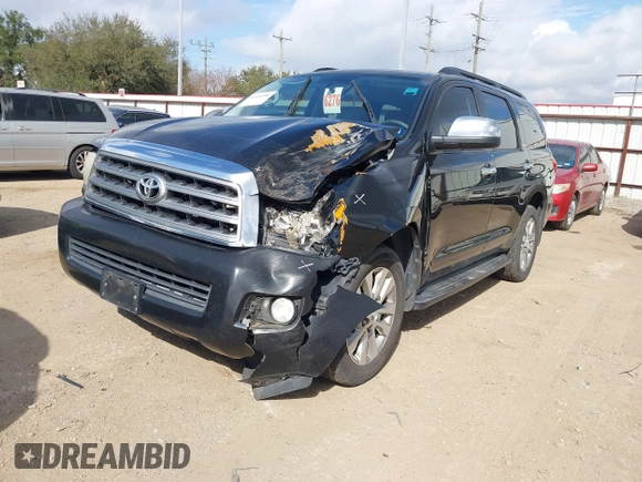 2010 Toyota Sequoia Ltd with VIN 5TDKY5G17AS029913, listed as a IAAI auction lot 41510590 with 126,955 mi miles. Bid and sale history available at carsss.com. Image 18.