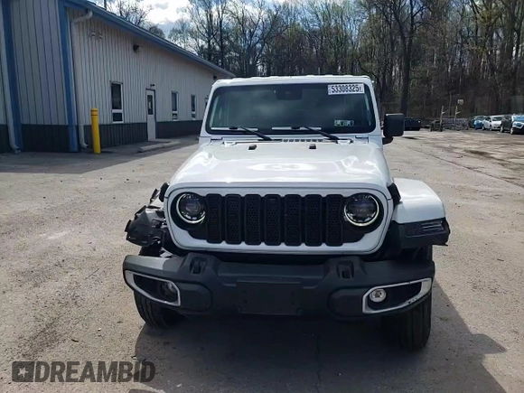 2024 Jeep Wrangler Sahara z VIN 1C4PJXEG6RW337020, wystawiony jako Copart lot #53308325 z przebiegiem 13 606 mil mil oraz Szkoda całkowita • Salvage title. Historia ofert i sprzedaży dostępna na DreamBid. Obrazek 15.