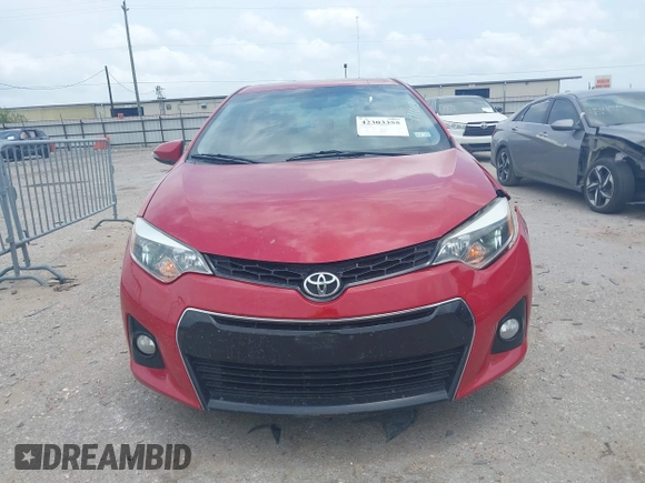 2016 Toyota Corolla L with VIN 2T1BURHEXGC638791, listed as a IAAI auction lot 42303355 with 156,101 mi miles and . Bid and sale history available at DreamBid. Image 12.