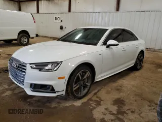 2018 Audi A4 Prestige z VIN WAUFNAF42JA131659, wystawiony jako Copart lot #48222475 z przebiegiem 190 795 mil mil oraz Czysty tytuł • Clean title. Historia ofert i sprzedaży dostępna na DreamBid. Obrazek 1.