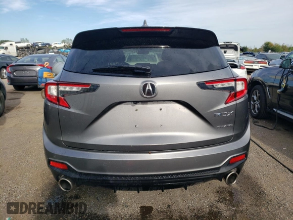 2024 Acura RDX w/A-Spec Advance Package with VIN 5J8TC2H82RL801004, listed as a Copart auction lot 73402314 with 18,216 mi miles and Salvage Title. Bid and sale history available at carsss.com. Image 6.
