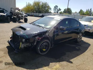2015 Subaru WRX STI with VIN JF1VA2P67F9802600, listed as a Copart auction lot 69310294 with 45,814 mi miles and Salvage title. Bid and sale history available at DreamBid. Image 1.