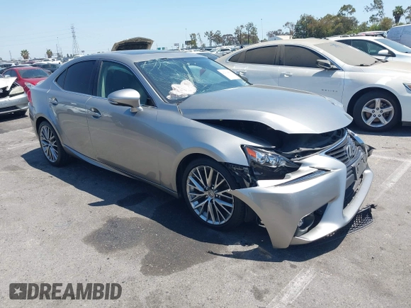 2015 Lexus IS 250 with VIN JTHBF1D27F5057749, listed as a IAAI auction lot 42304507 with 218,452 mi miles and . Bid and sale history available at DreamBid. Image 1.