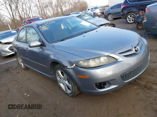 2007 Mazda Mazda6 s Touring with VIN 1YVHP80D575M44952, listed as a IAAI auction lot 41189037 with 212,209 mi miles. Bid and sale history available at carsss.com. Image 1.