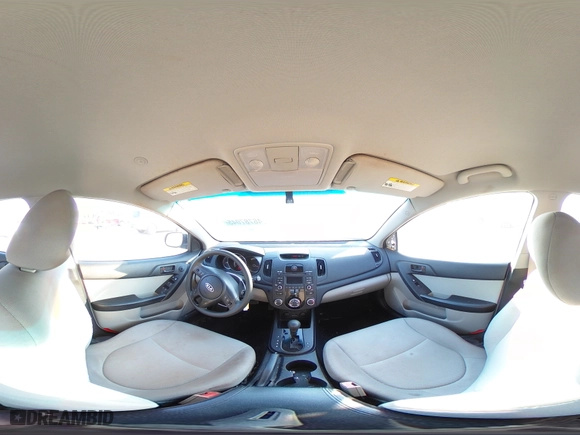 2010 Kia Forte EX with VIN KNAFU4A23A5158940, listed as a Copart auction lot 46787045 with 89,275 mi miles and Salvage Title. Bid and sale history available at carsss.com. Image 13.