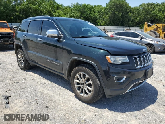 2014 Jeep Grand Cherokee Limited with VIN 1C4RJFBG6EC508934, listed as a Copart auction lot 61486245 with 191,625 mi miles and Salvage title. Bid and sale history available at DreamBid. Image 4.
