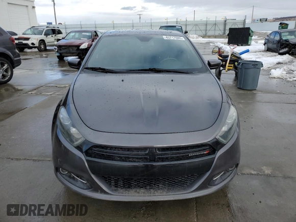 2016 Dodge Dart SXT with VIN 1C3CDFBB9GD607380, listed as a Copart auction lot 45717685 with 88,984 mi miles and Salvage Title. Bid and sale history available at carsss.com. Image 5.