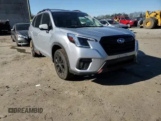 2024 Subaru Forester Sport with VIN JF2SKAGC1RH417264, listed as a Copart auction lot 49297065 with 28,692 mi miles and Salvage Title. Bid and sale history available at carsss.com. Image 12.