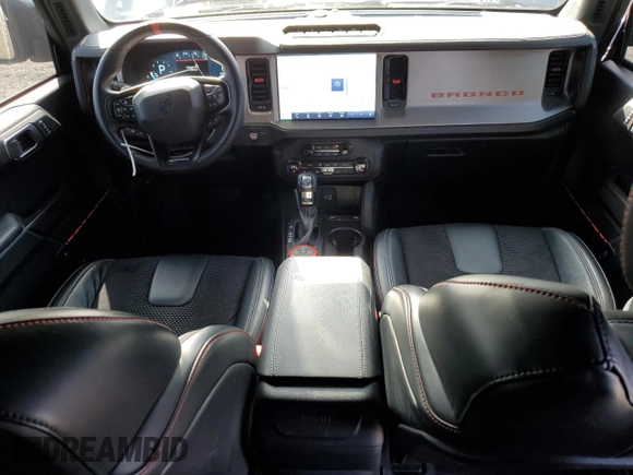 2023 Ford Bronco Raptor with VIN 1FMEE5JR4PLB71484, listed as a Copart auction lot 53314175 with 30,626 mi miles and Salvage title. Bid and sale history available at DreamBid. Image 8.