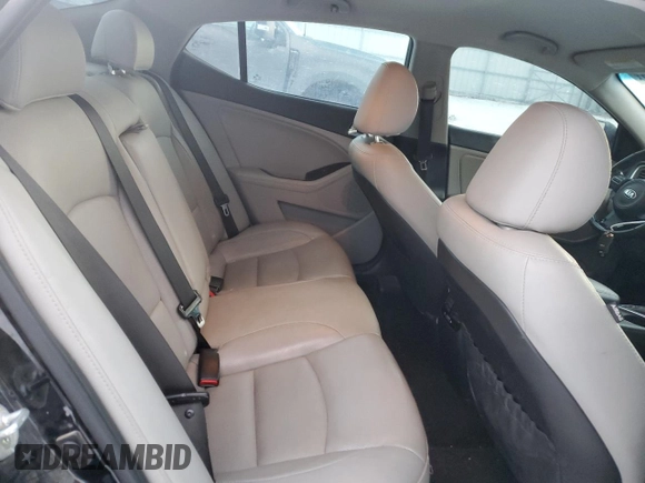 2015 Kia Optima EX with VIN 5XXGN4A77FG363163, listed as a Copart auction lot 88054885 with 100,645 mi miles and Salvage Title. Bid and sale history available at carsss.com. Image 10.
