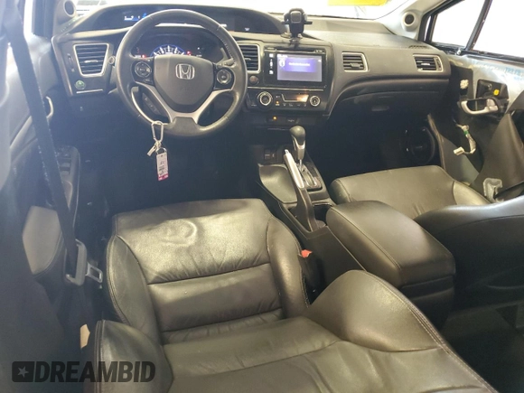 2015 Honda Civic Sedan EX-L with VIN 2HGFB2F96FH501034, listed as a Copart auction lot 54300025 with 120,079 mi miles and Salvage Title. Bid and sale history available at carsss.com. Image 8.