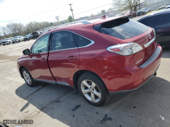 2010 Lexus RX 350 with VIN 2T2BK1BA8AC059086, listed as a Copart auction lot 50685685 with 252,588 mi miles and Salvage Title. Bid and sale history available at carsss.com. Image 2.