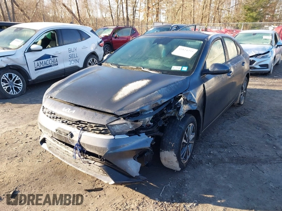 2022 Kia Forte LXS with VIN 3KPF24ADXNE466269, listed as a IAAI auction lot 41824255 with 34,130 mi miles and . Bid and sale history available at DreamBid. Image 6.