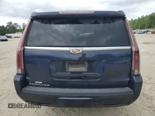2018 Cadillac Escalade ESV Premium Luxury with VIN 1GYS4JKJ4JR113630, listed as a Copart auction lot 56296265 with 76,556 mi miles and Salvage title. Bid and sale history available at DreamBid. Image 6.