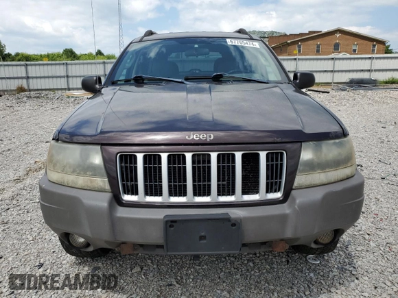 2004 Jeep Grand Cherokee Laredo with VIN 1J4GW48S64C121057, listed as a Copart auction lot 67765474 with 166,359 mi miles and Salvage title. Bid and sale history available at DreamBid. Image 5.
