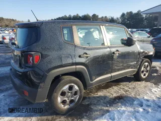 2016 Jeep Renegade Sport with VIN ZACCJBAW3GPC70790, listed as a Copart auction lot 42092565 with 14,125 mi miles and Salvage Title. Bid and sale history available at DreamBid. Image 3.