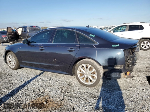 2017 Audi A6 Premium Plus with VIN WAUD8AFC5HN030074, listed as a Copart auction lot 45735575 with 79,870 mi miles and Salvage title. Bid and sale history available at DreamBid. Image 2.