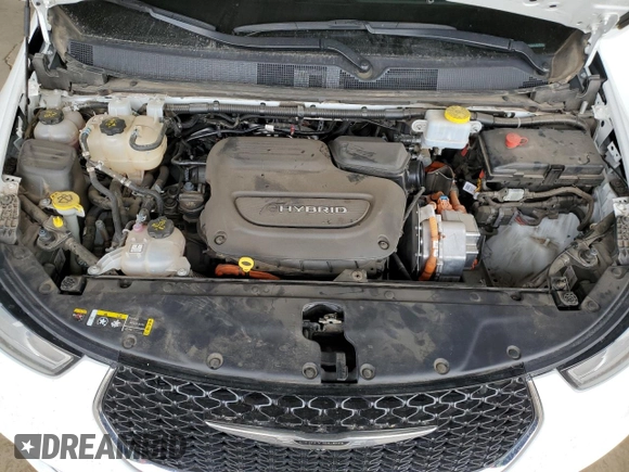 2022 Chrysler Pacifica Hybrid Limited with VIN 2C4RC1S74NR123134, listed as a Copart auction lot 57906795 with 75,648 mi miles and Salvage title. Bid and sale history available at DreamBid. Image 12.