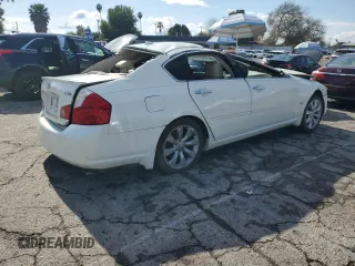 2007 Infiniti M x с VIN JNKAY01F57M460482, выставлен на аукционе Copart как лот 42598325 с пробегом Не указан миль и Списание • Salvage title. История ставок и продаж доступна на DreamBid. Изображение 3.