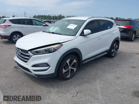 2018 Hyundai Tucson Sport with VIN KM8J33AL5JU691991, listed as a IAAI auction lot 41817480 with 89,129 mi miles. Bid and sale history available at carsss.com. Image 17.
