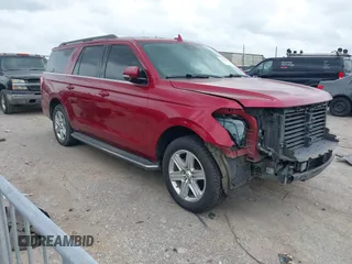 2019 Ford Expedition Max XLT z VIN 1FMJK1HTXKEA73476, wystawiony jako IAAI lot #42115891 z przebiegiem 122 289 mil mil oraz . Historia ofert i sprzedaży dostępna na DreamBid. Obrazek 1.