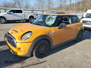 2014 MINI Hardtop S with VIN WMWXM7C59ET970242, listed as a Copart auction lot 42619645 with Not Provided miles and Salvage Title. Bid and sale history available at DreamBid. Image 1.
