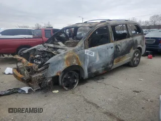 2008 Dodge Grand Caravan SXT with VIN 1D8HN54P08B141208, listed as a Copart auction lot 89150855 with Not Provided miles and Salvage Title. Bid and sale history available at DreamBid. Image 1.