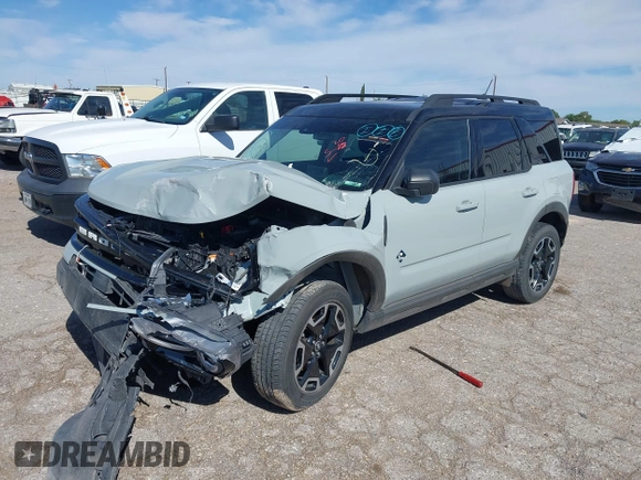 2021 Ford Bronco Sport Outer Banks z VIN 3FMCR9C63MRA26861, wystawiony jako IAAI lot #42204890 z przebiegiem 88 256 mil mil oraz . Historia ofert i sprzedaży dostępna na DreamBid. Obrazek 17.