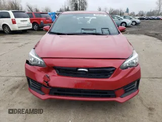 2022 Subaru Impreza Special Sports with VIN 4S3GTAM6XN3708272, listed as a Copart auction lot 48568345 with 38,420 mi miles and Salvage title. Bid and sale history available at DreamBid. Image 5.