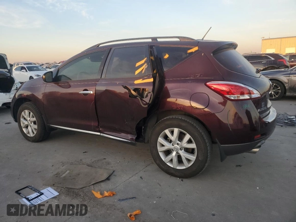 2014 Nissan Murano LE z VIN JN8AZ1MU5EW419256, wystawiony jako Copart lot #87740975 z przebiegiem 71 515 mil mil oraz Szkoda całkowita • Salvage title. Historia ofert i sprzedaży dostępna na DreamBid. Obrazek 2.