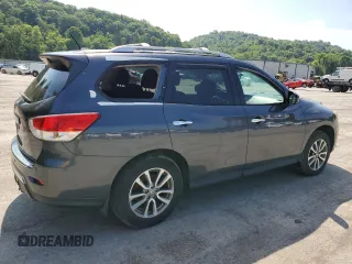 2014 Nissan Pathfinder Platinum with VIN 5N1AR2MM0EC653996, listed as a Copart auction lot 62788795 with 128,456 mi miles and Clean title. Bid and sale history available at DreamBid. Image 3.