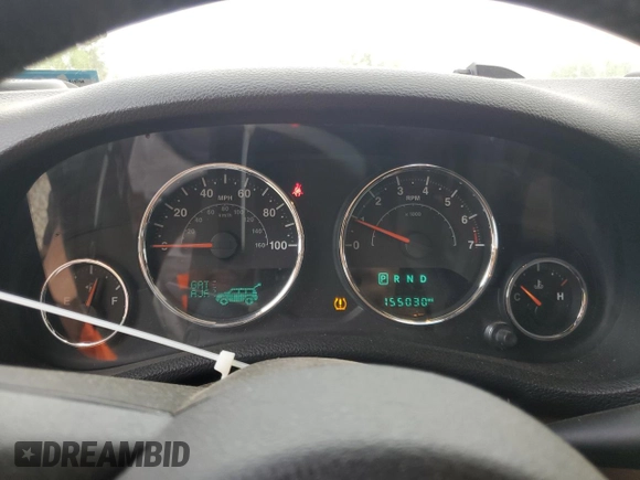 2016 Jeep Wrangler Unlimited Sahara with VIN 1C4BJWEG6GL215468, listed as a Copart auction lot 55512935 with 155,030 mi miles and Salvage title. Bid and sale history available at DreamBid. Image 9.