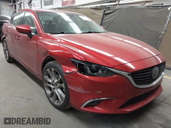 2016 Mazda 6 i Grand Touring с VIN JM1GJ1W50G1474054, выставлен на аукционе IAAI как лот 42162163 с пробегом 97 169 миль миль и . История ставок и продаж доступна на DreamBid. Изображение 1.