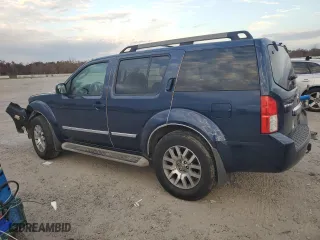 2011 Nissan Pathfinder LE with VIN 5N1AR1NB5BC611729, listed as a Copart auction lot 79731184 with 167,232 mi miles and Salvage Title. Bid and sale history available at carsss.com. Image 2.