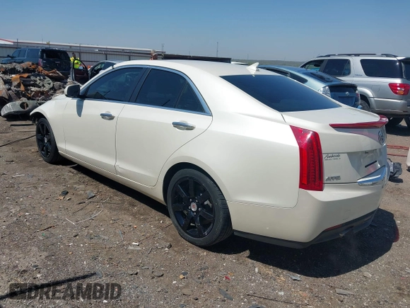 2014 Cadillac ATS Standard RWD with VIN 1G6AA5RA5E0161724, listed as a IAAI auction lot 41977910 with 81,205 mi miles and . Bid and sale history available at DreamBid. Image 3.