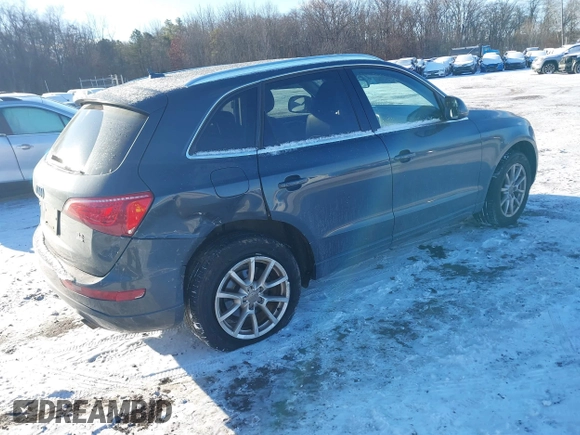 2010 Audi Q5 Premium with VIN WA1CKAFP6AA101860, listed as a IAAI auction lot 41270082 with 283,741 mi miles. Bid and sale history available at carsss.com. Image 4.