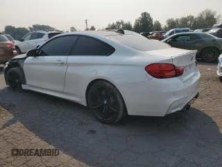 2017 BMW M4 with VIN WBS3R9C52HK709956, listed as a Copart auction lot 70524874 with 63,783 mi miles and Salvage Title. Bid and sale history available at carsss.com. Image 2.
