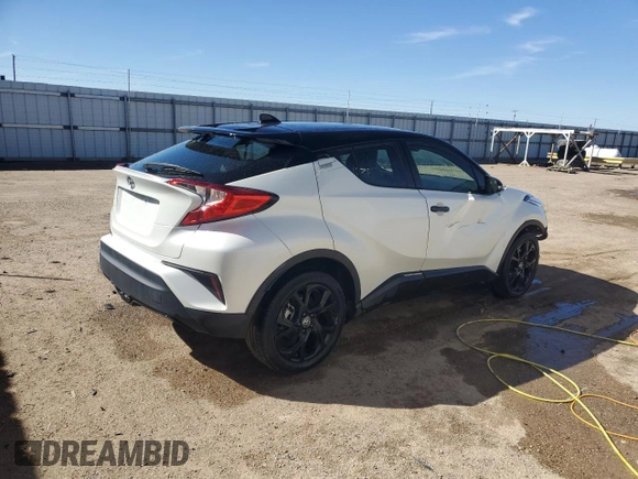 2021 Toyota C-HR LE with VIN JTNKHMBX7M1109148, listed as a Copart auction lot 47731025 with 19,904 mi miles and Clean Title. Bid and sale history available at DreamBid. Image 3.