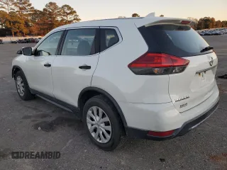 2017 Nissan Rogue S with VIN KNMAT2MTXHP549624, listed as a Copart auction lot 87082524 with 126,181 mi miles and Salvage Title. Bid and sale history available at carsss.com. Image 2.