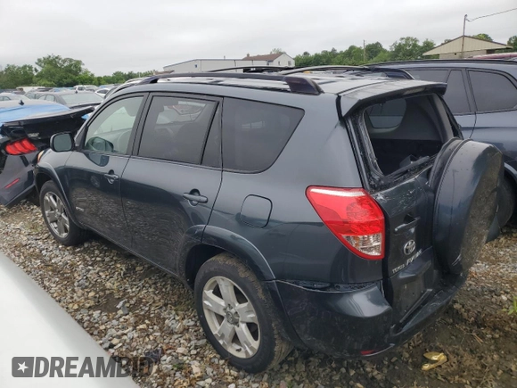 2007 Toyota RAV4 Sport z VIN JTMBD32V676043689, wystawiony jako Copart lot #58730075 z przebiegiem 141 088 mil mil oraz Szkoda całkowita • Salvage title. Historia ofert i sprzedaży dostępna na DreamBid. Obrazek 2.