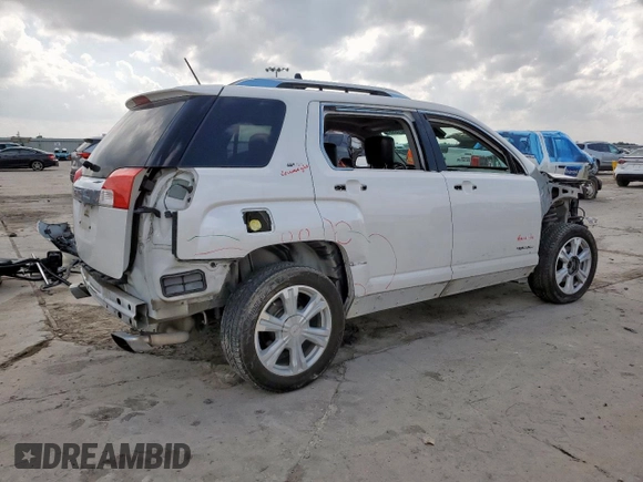 2017 GMC Terrain SLT z VIN 2GKFLPE36H6106103, wystawiony jako Copart lot #59215955 z przebiegiem 190 870 mil mil oraz Szkoda całkowita • Salvage title. Historia ofert i sprzedaży dostępna na DreamBid. Obrazek 3.
