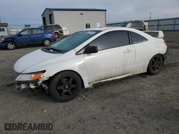 2006 Honda Civic Cpe LX with VIN 2HGFG11636H548675, listed as a Copart auction lot 43033785 with 289,976 mi miles and Salvage Title. Bid and sale history available at carsss.com. Image 1.