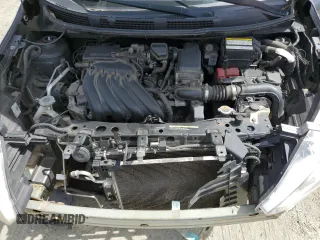 2016 Nissan Versa SV z VIN 3N1CN7AP0GL835261, wystawiony jako Copart lot #57330285 z przebiegiem 121 670 mil mil oraz Szkoda całkowita • Salvage title. Historia ofert i sprzedaży dostępna na DreamBid. Obrazek 11.