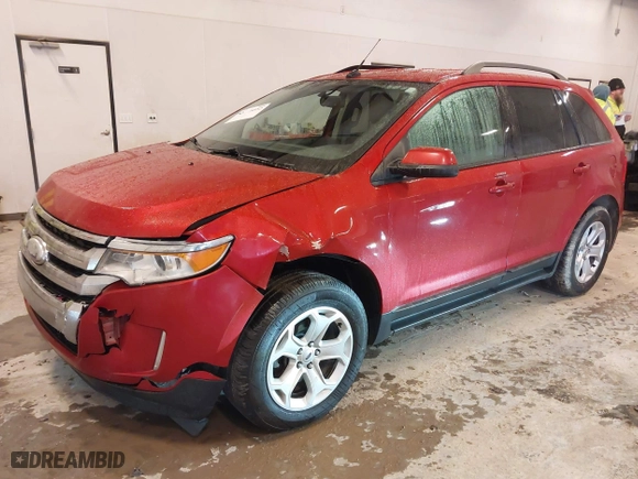 2012 Ford Edge SEL with VIN 2FMDK3J9XCBA22418, listed as a IAAI auction lot 41476052 with 203,928 mi miles. Bid and sale history available at carsss.com. Image 6.